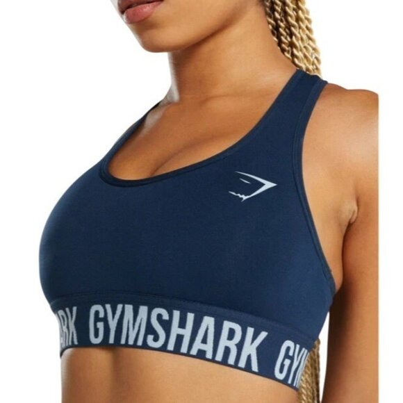 Gymshark Other - GYMSHARK Flex Sports Bra Women’s Size Medium Navy Blue